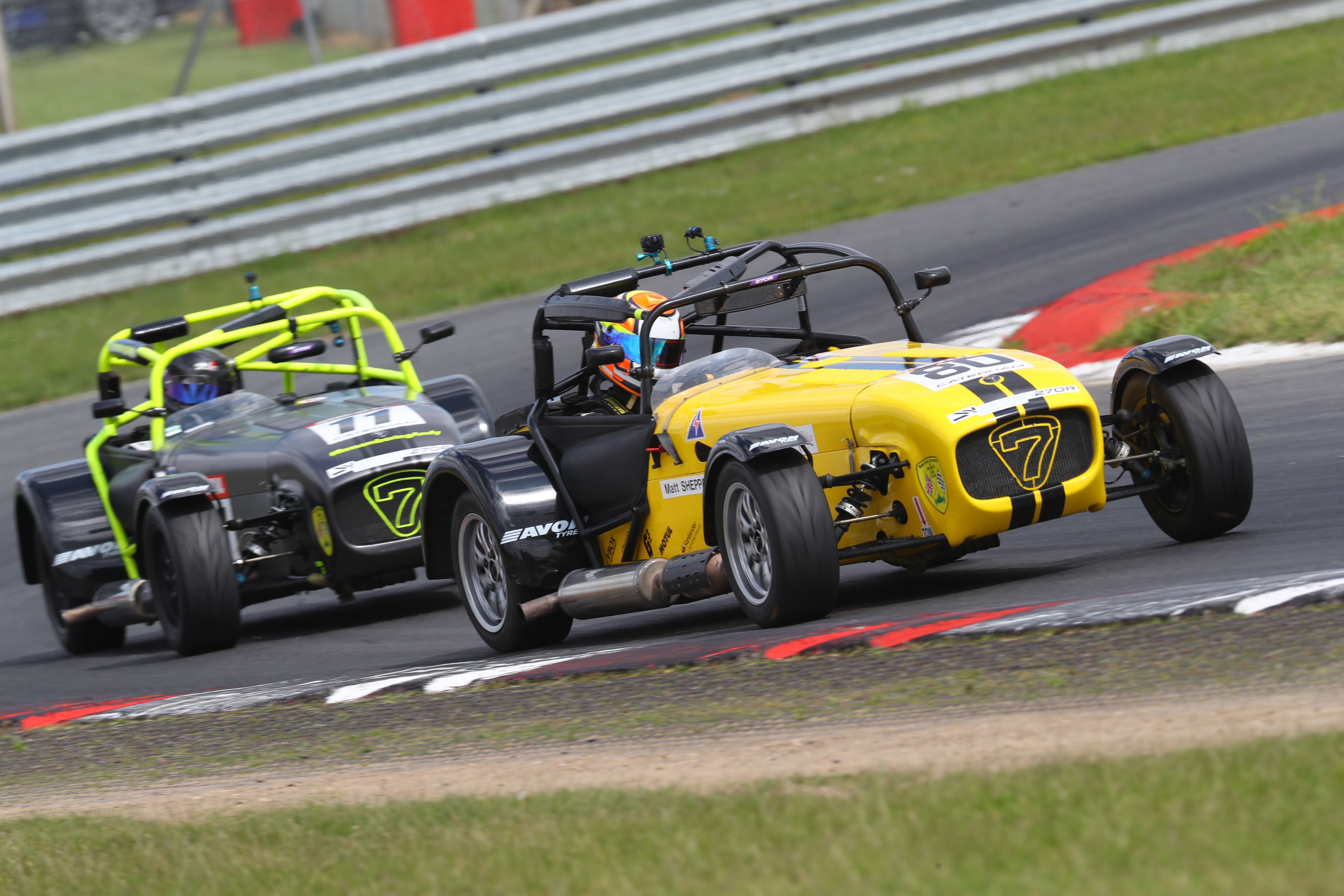 Snetterton Caterham 270R Race 1 end